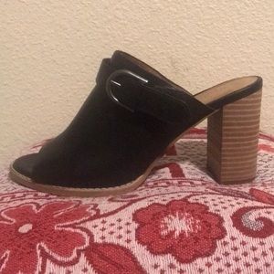 Madewell Riley convertible sling back mule 7.5
